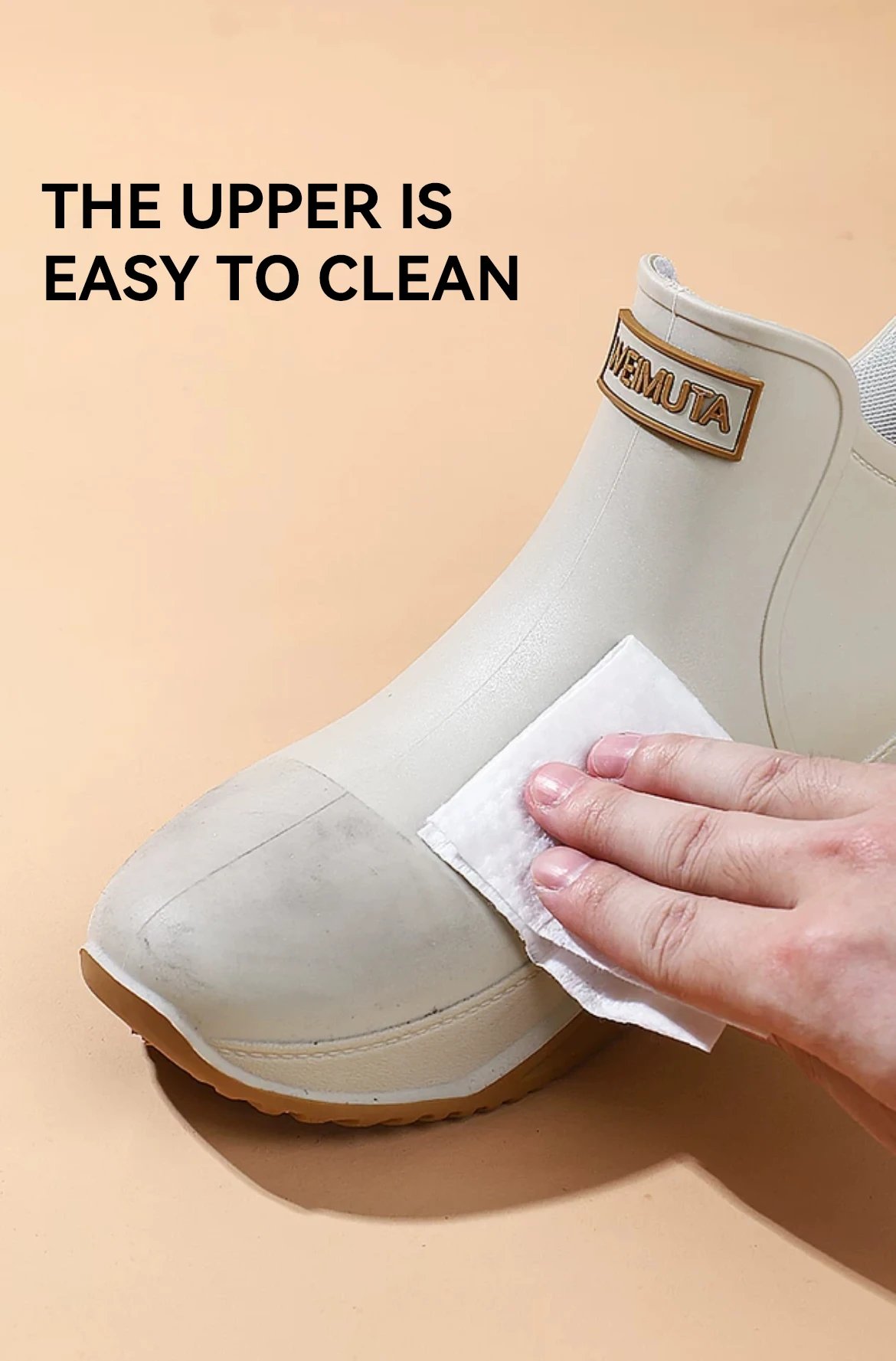 Fashionable Men & Women’s Ankle Rain Boots Anti-Slip Waterproof Shoes Work Boots Suitable For Summer & Winter Rainy & Snowy Day Fashionable Men & Women’s Ankle Rain Boots Anti-Slip Waterproof Shoes Work Boots Suitable For Summer & Winter Rainy & Snowy Day