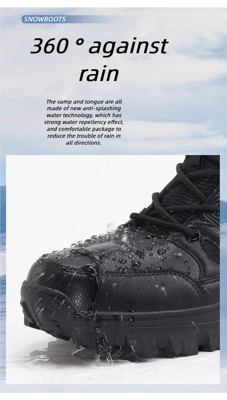 Men Winter Men Snow Boots Super WarmAS Men Hiking Boots High Quality Waterproof Leather Men's Boots Outdoor Motorcycle Boots Men Winter Men Snow Boots Super WarmAS Men Hiking Boots High Quality Waterproof Leather Men's Boots Outdoor Motorcycle Boots