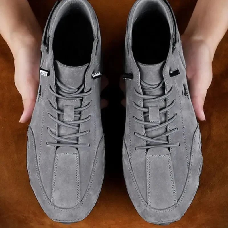 Fashion Men Shoes Brand Men's Boots Breathable Leather Men Ankle Boots Handmade Motorcycle Boots Outdoor Men's Sneakers Fashion Men Shoes Brand Men's Boots Breathable Leather Men Ankle Boots Handmade Motorcycle Boots Outdoor Men's Sneakers