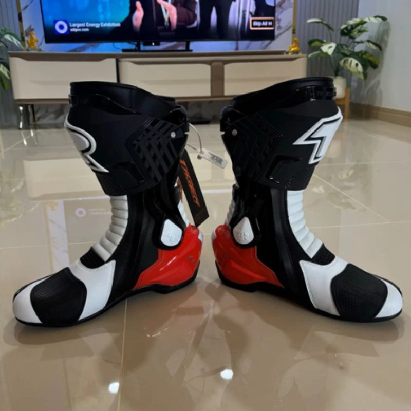 X-onePRO Waterproof Motorcycle Boots Non-slip Windproof Men Motocross Boots Professional Protective Racing Off-road Shoes
