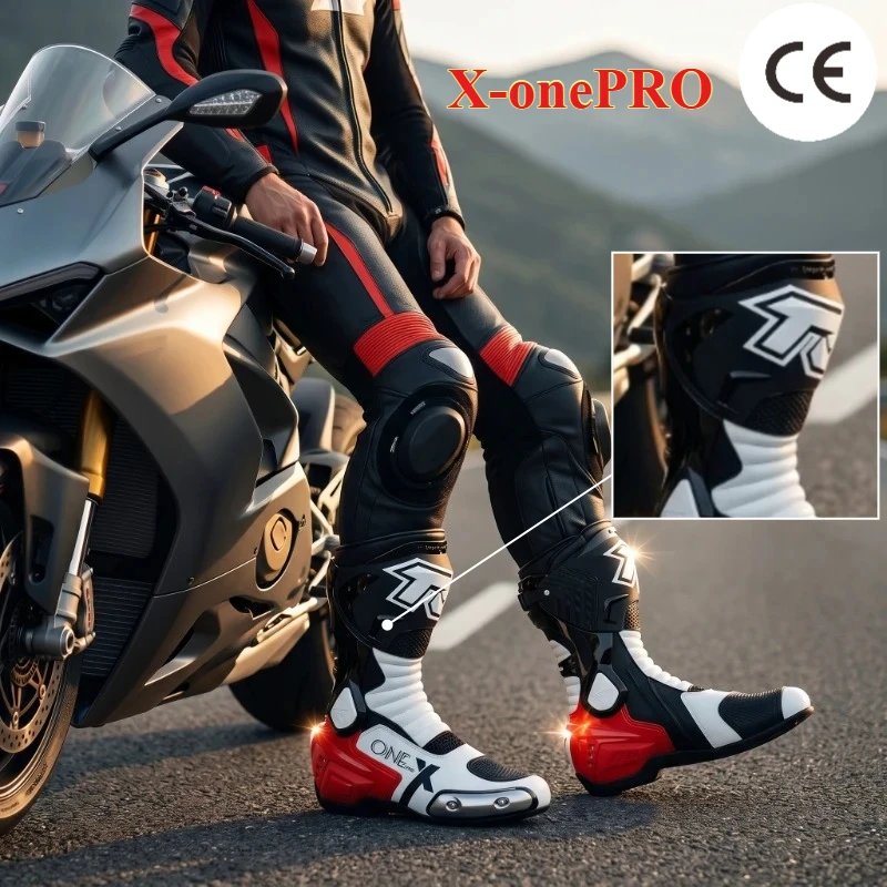 X-onePRO Waterproof Motorcycle Boots Non-slip Windproof Men Motocross Boots Professional Protective Racing Off-road Shoes X-onePRO Waterproof Motorcycle Boots Non-slip Windproof Men Motocross Boots Professional Protective Racing Off-road Shoes