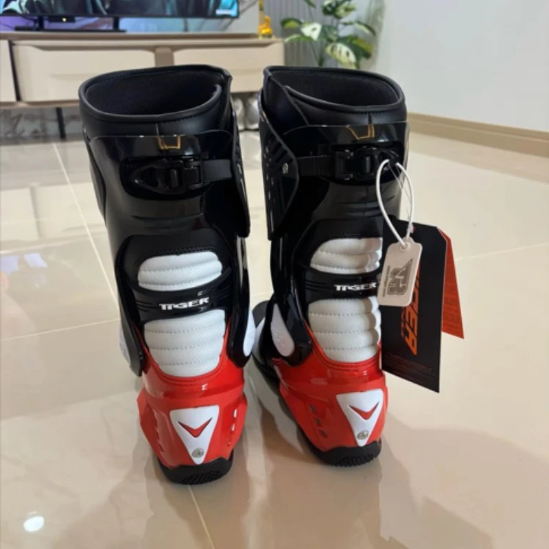 X-onePRO Waterproof Motorcycle Boots Non-slip Windproof Men Motocross Boots Professional Protective Racing Off-road Shoes