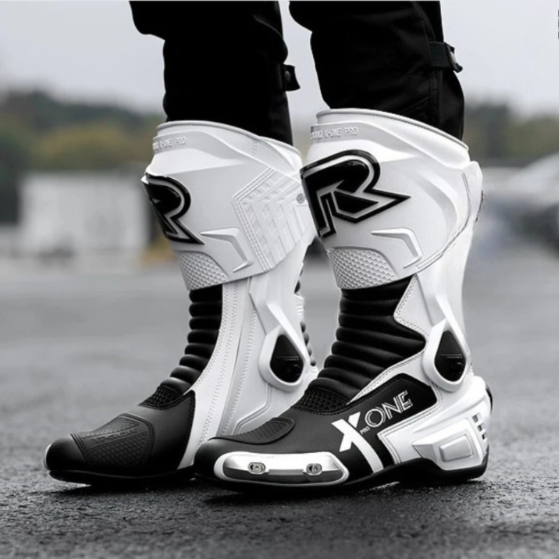 Resistant Botas Professional Motorcycle Boots women Motocross Off Road Racing Boots Wear Anti-slip Motorcyclist Shoes children
