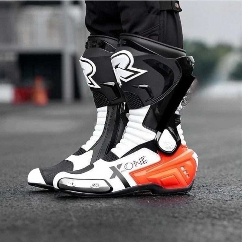 Resistant Botas Professional Motorcycle Boots women Motocross Off Road Racing Boots Wear Anti-slip Motorcyclist Shoes children