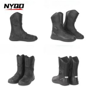 BENKIA HDF-SH210 Motorcycle Riding Boots Men Women Static Waterproof Breathable Wear-resistant and Anti Slip Riding Shoes