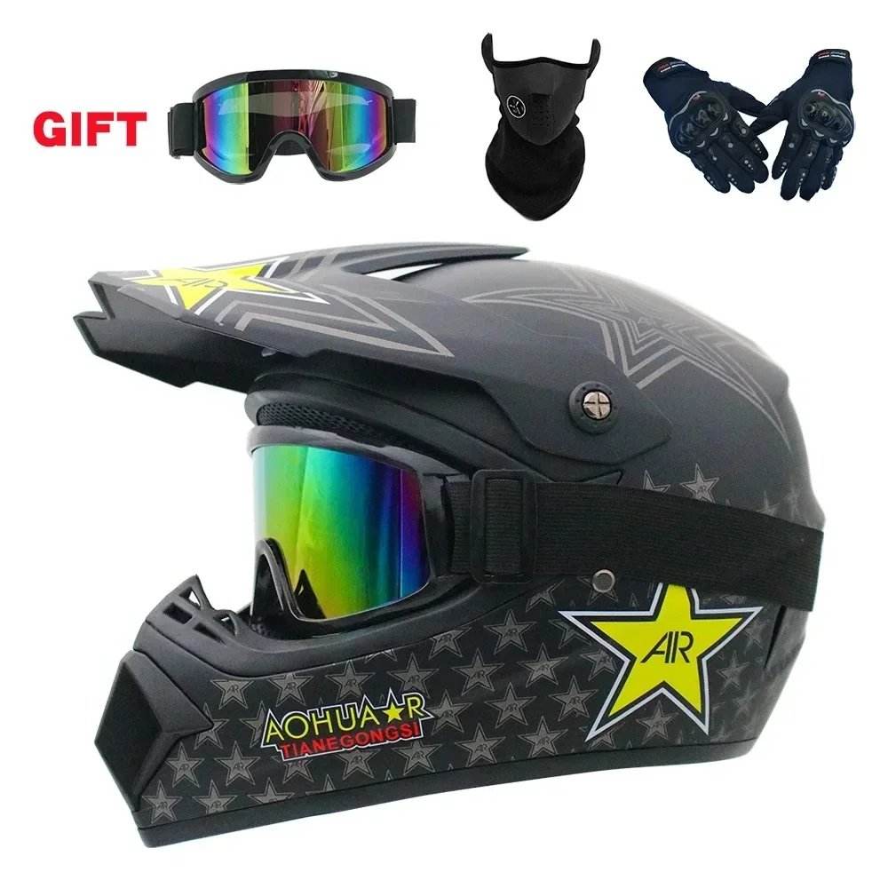 Full Face Motorcycle Helmet Off-road Motorbike Free Shipping Send 3 Gifts Downhill AM DH Cross Capacete Motocross Casco helmets
