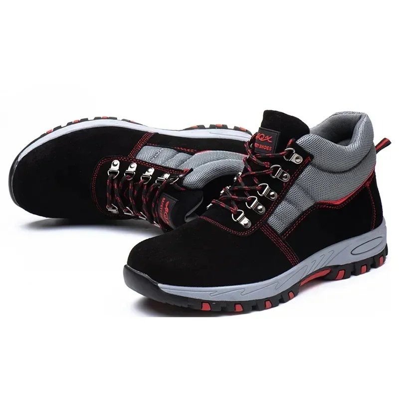 Comfortable Men Winter Boots Durable Safety Shoes With Steel Toe Cap Anti-smash Sneakers Puncture-Proof Indestructible Shoes Comfortable Men Winter Boots Durable Safety Shoes With Steel Toe Cap Anti-smash Sneakers Puncture-Proof Indestructible Shoes