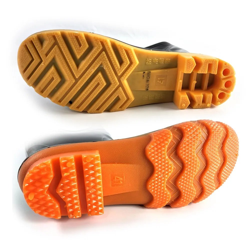 Pvc Gumboots 607-2 , 717-1 Waterproof Shoes Rain Boots
