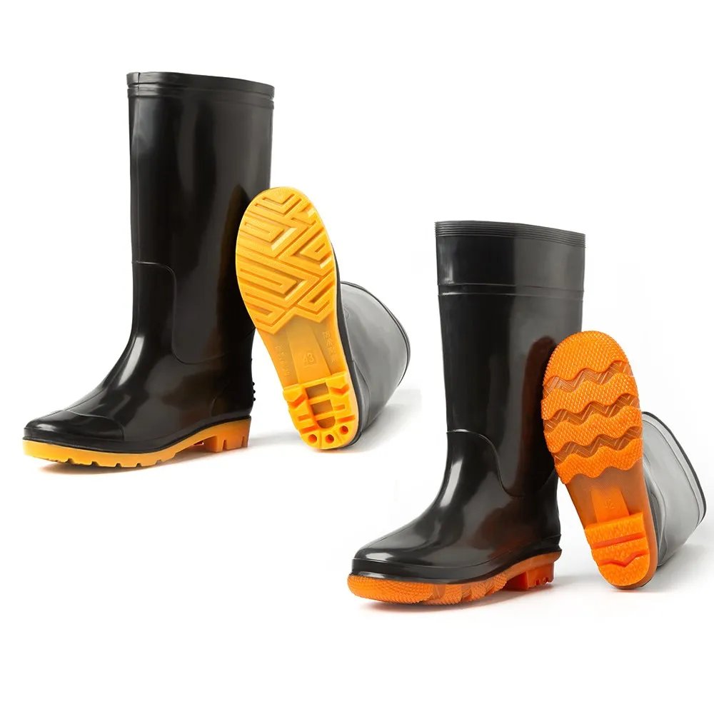 Pvc Gumboots 607-2 , 717-1 Waterproof Shoes Rain Boots