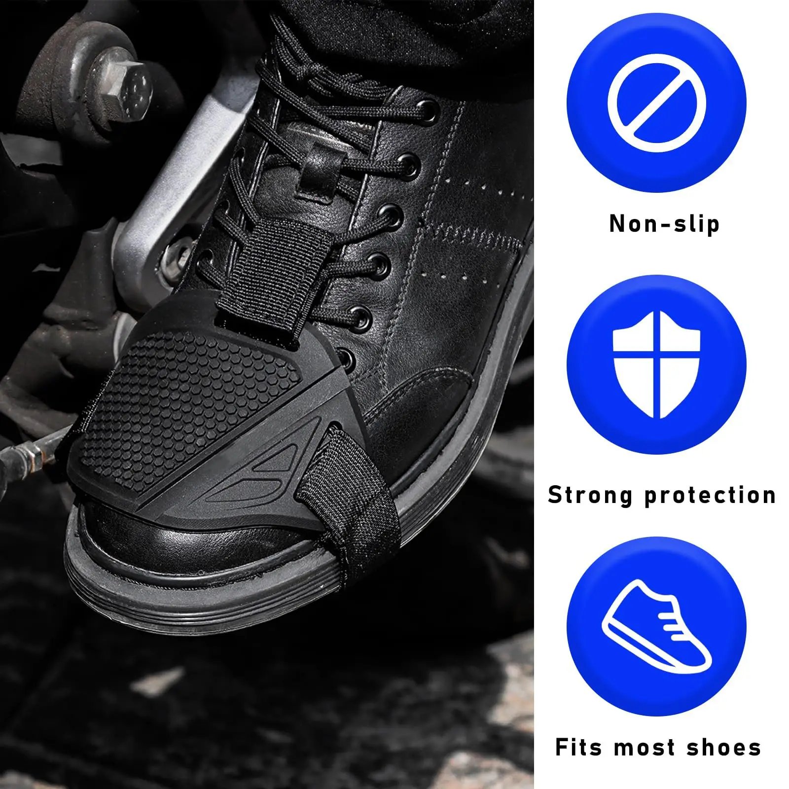 Protector for Motorcycle Shoes Protector Motorbike Gears Shifter Men Waterproof Protector Motocross Boots Cover Accessories TBD1