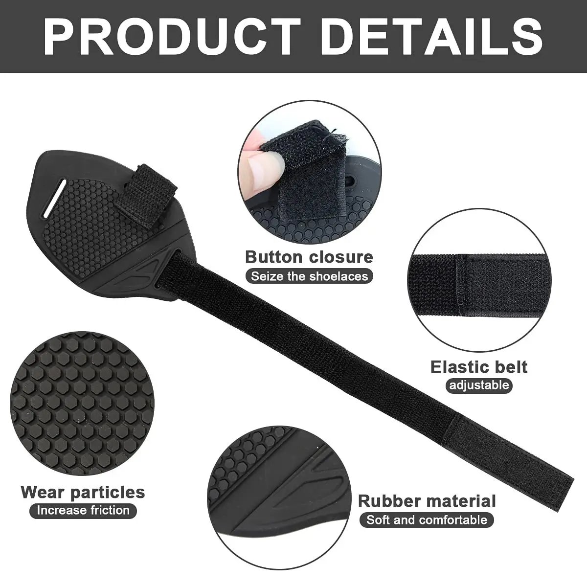 Protector for Motorcycle Shoes Protector Motorbike Gears Shifter Men Waterproof Protector Motocross Boots Cover Accessories TBD1