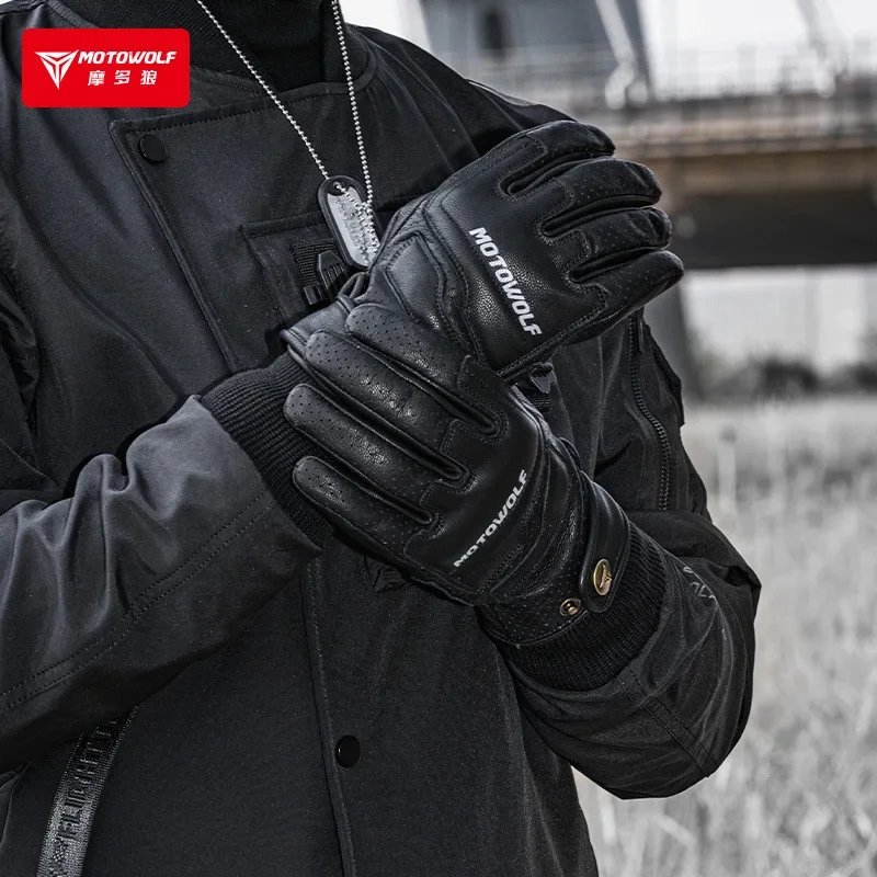 Motorcycle Motocross Riding Work Gloves Brown Retro Style Touchscreen Breathable Leather Glove Moto gear gp for Harley Adventure Motorcycle Motocross Riding Work Gloves Brown Retro Style Touchscreen Breathable Leather Glove Moto gear gp for Harley Adventure