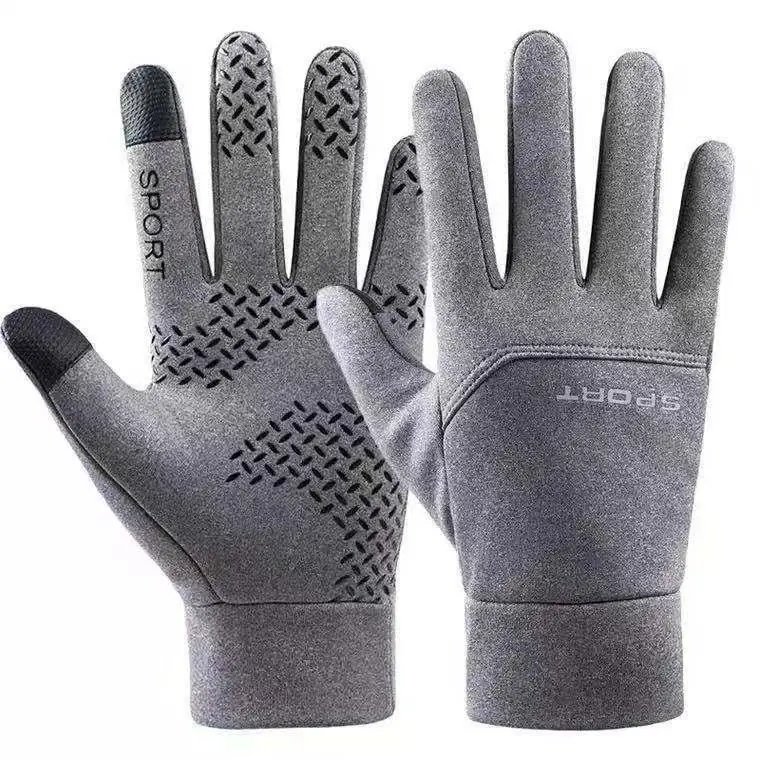2023 Black Winter Warm Full Fingers Waterproof Cycling Outdoor Sports Running Motorcycle Ski Touch Screen Fleece Gloves guantes 2023 Black Winter Warm Full Fingers Waterproof Cycling Outdoor Sports Running Motorcycle Ski Touch Screen Fleece Gloves guantes
