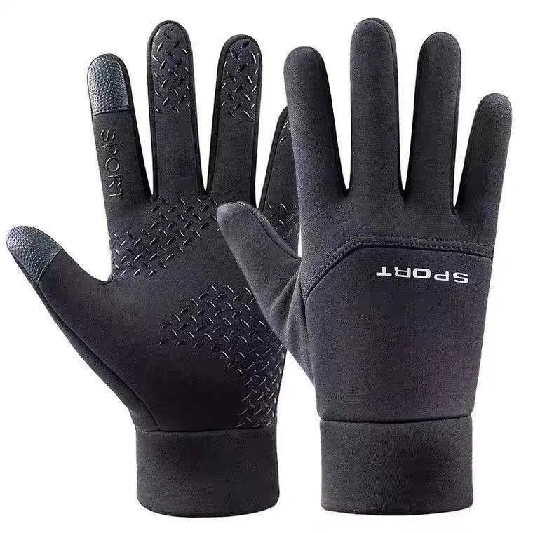 2023 Black Winter Warm Full Fingers Waterproof Cycling Outdoor Sports Running Motorcycle Ski Touch Screen Fleece Gloves guantes 2023 Black Winter Warm Full Fingers Waterproof Cycling Outdoor Sports Running Motorcycle Ski Touch Screen Fleece Gloves guantes