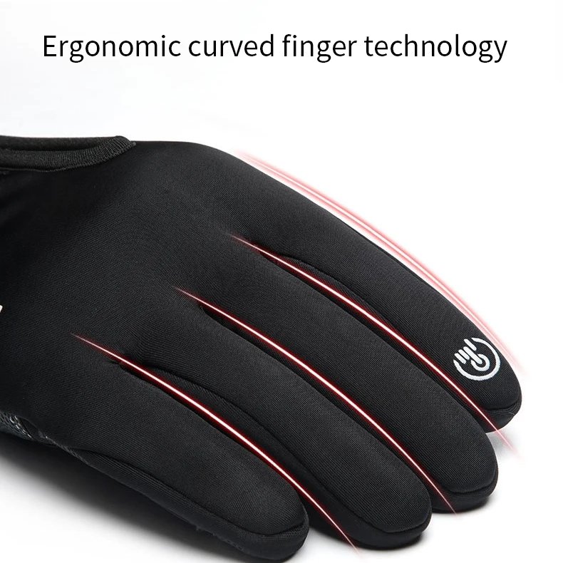 Motorcycle Gloves Touch Screen Motorbike Riding Gloves Winter Thermal Fleece Lined Water Resistant Skin-Friendly Cycling Gloves Motorcycle Gloves Touch Screen Motorbike Riding Gloves Winter Thermal Fleece Lined Water Resistant Skin-Friendly Cycling Gloves