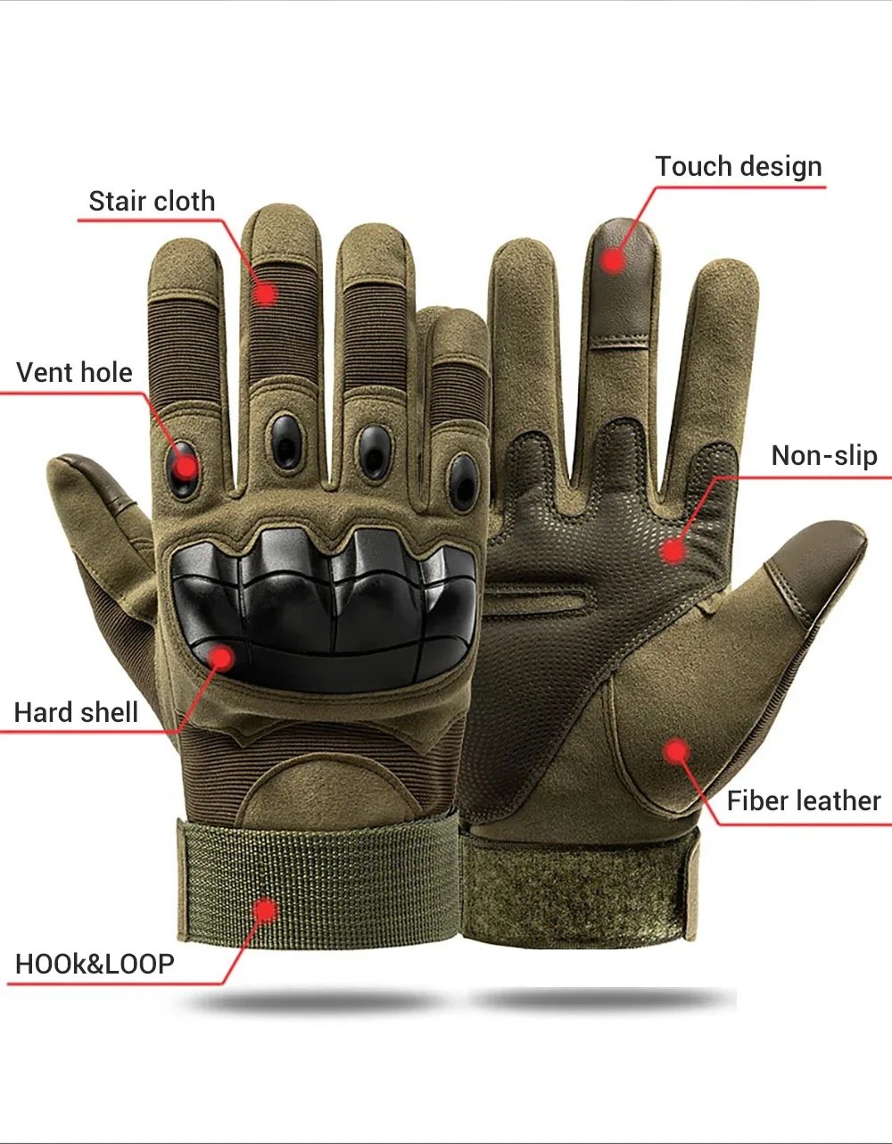1 Pair Touch Screen Motorcycle Gloves Spring Summer Breathable Full Finger Motorbike Riding Moto Glove for Outdoor Motocross 1 Pair Touch Screen Motorcycle Gloves Spring Summer Breathable Full Finger Motorbike Riding Moto Glove for Outdoor Motocross