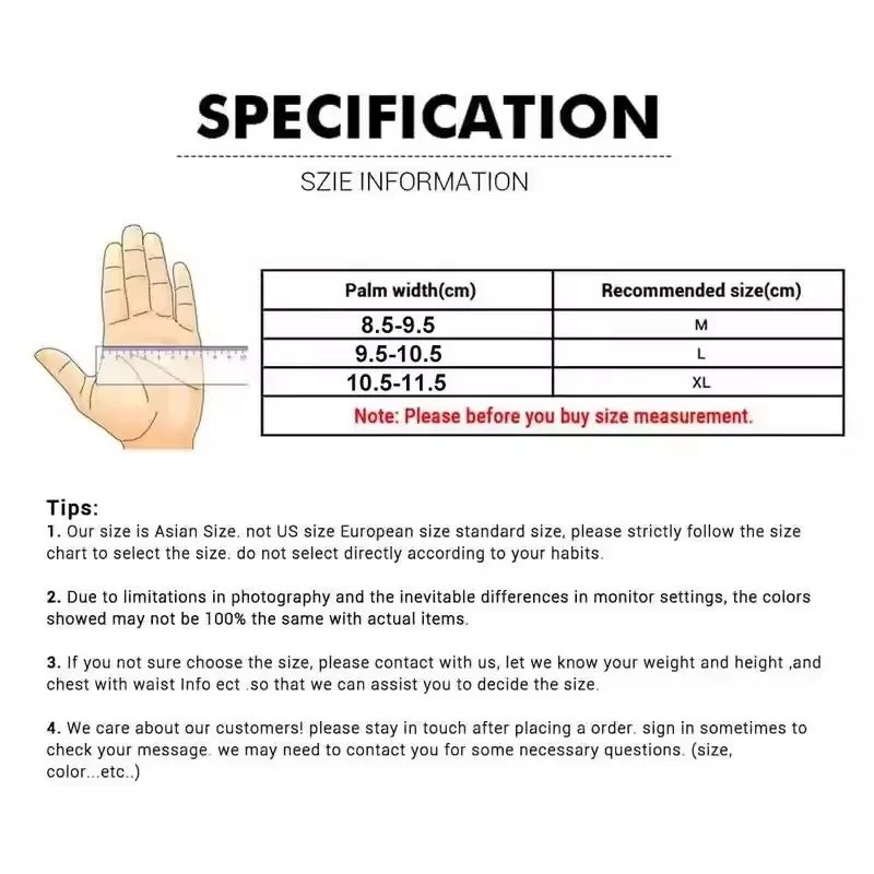 1 Pair Touch Screen Motorcycle Gloves Spring Summer Breathable Full Finger Motorbike Riding Moto Glove for Outdoor Motocross