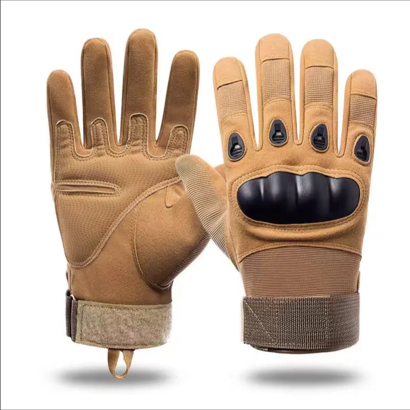 Outdoor Tactical Gloves Men Protective Shell Mittens Antiskid Workout Fitness Gloves For Men Women