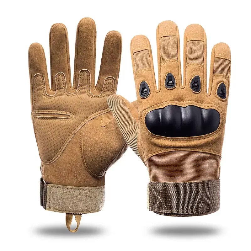 Outdoor Tactical Gloves Men Protective Shell Mittens Antiskid Workout Fitness Gloves For Men Women