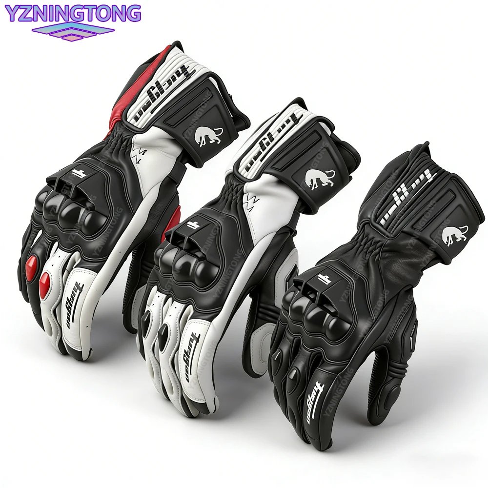 Leather Motorcycle Motocross Gloves Men's Windproof Outdoor Riding Gloves Guantes Moto Luvas Motociclismo Protective Equipment Leather Motorcycle Motocross Gloves Men's Windproof Outdoor Riding Gloves Guantes Moto Luvas Motociclismo Protective Equipment