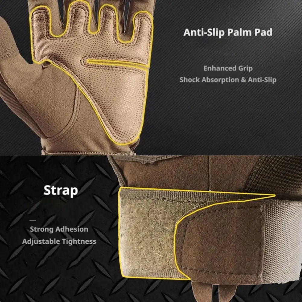 Motorcycle Gloves Hard Rubber Knuckle Tactical Gloves Touch Screen Shock Resistant Motorcycle Cycling Hunting Protective Gloves Motorcycle Gloves Hard Rubber Knuckle Tactical Gloves Touch Screen Shock Resistant Motorcycle Cycling Hunting Protective Gloves