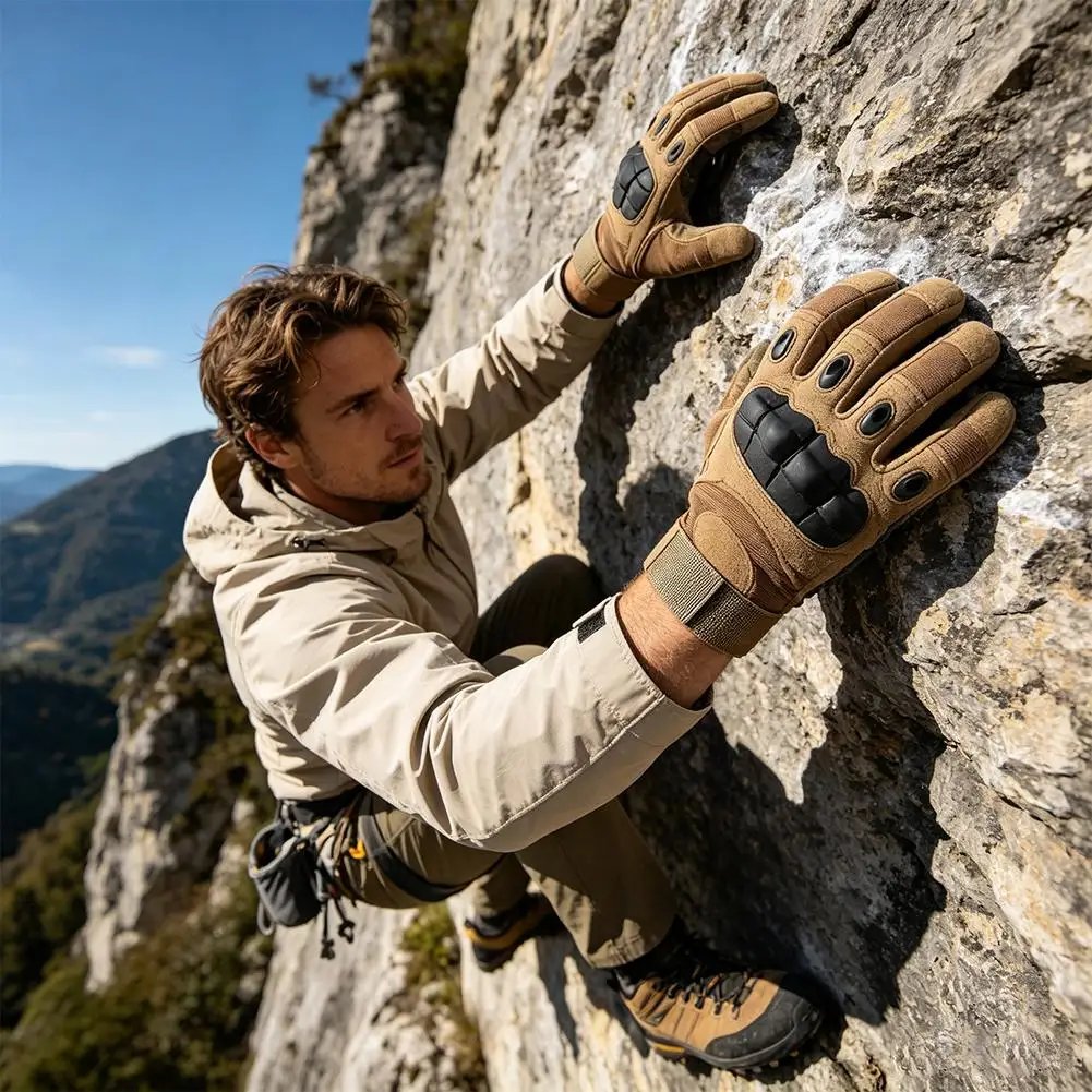 Motorcycle Gloves Hard Rubber Knuckle Tactical Gloves Touch Screen Shock Resistant Motorcycle Cycling Hunting Protective Gloves Motorcycle Gloves Hard Rubber Knuckle Tactical Gloves Touch Screen Shock Resistant Motorcycle Cycling Hunting Protective Gloves