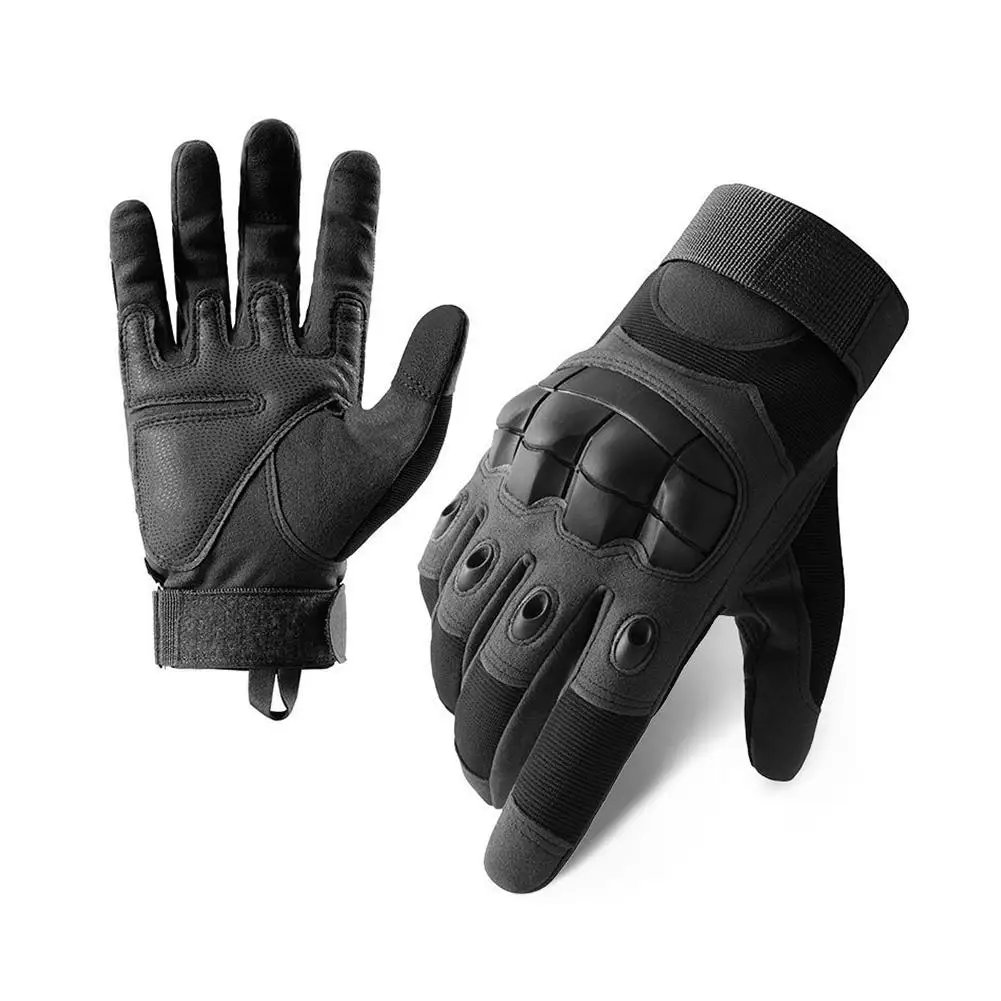 Motorcycle Gloves Hard Rubber Knuckle Tactical Gloves Touch Screen Shock Resistant Motorcycle Cycling Hunting Protective Gloves Motorcycle Gloves Hard Rubber Knuckle Tactical Gloves Touch Screen Shock Resistant Motorcycle Cycling Hunting Protective Gloves
