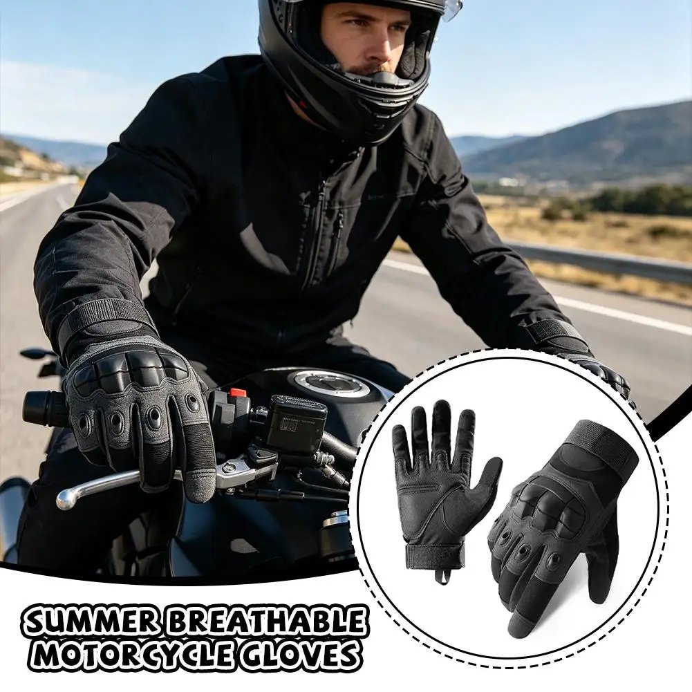 Motorcycle Gloves Hard Rubber Knuckle Tactical Gloves Touch Screen Shock Resistant Motorcycle Cycling Hunting Protective Gloves Motorcycle Gloves Hard Rubber Knuckle Tactical Gloves Touch Screen Shock Resistant Motorcycle Cycling Hunting Protective Gloves