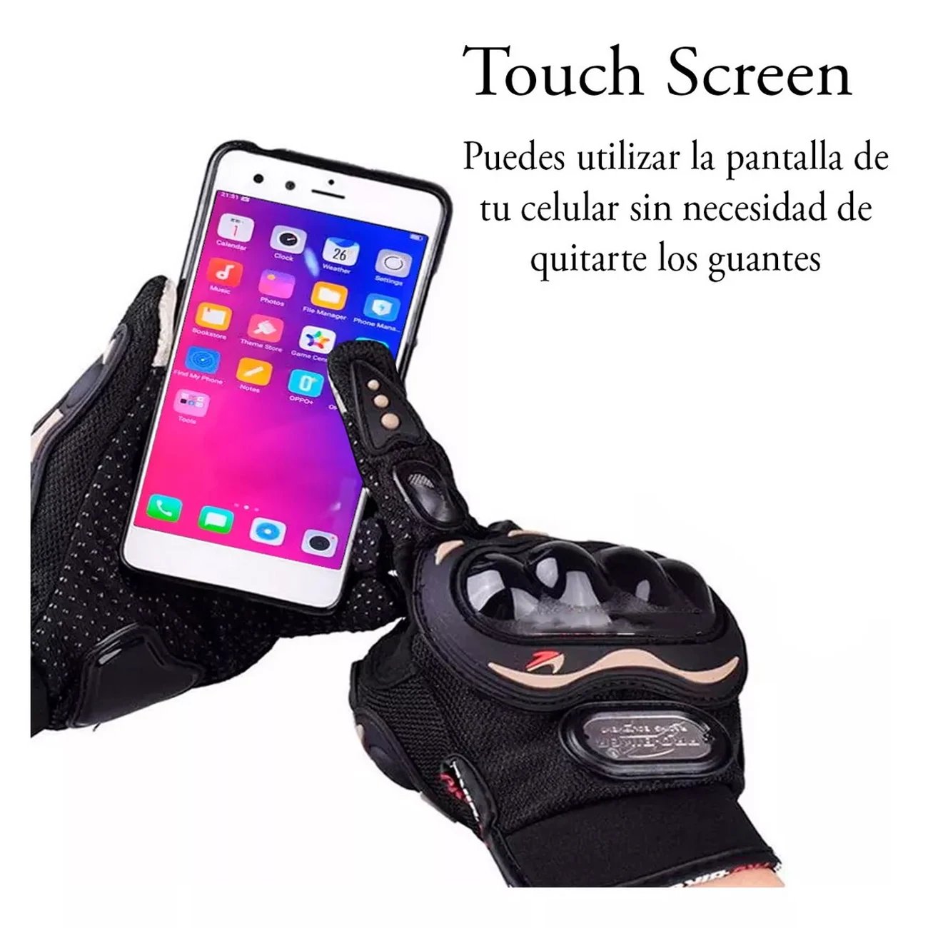 Reinforced Non-Slip Motorcycle Gloves Pro Motorcycle Rider