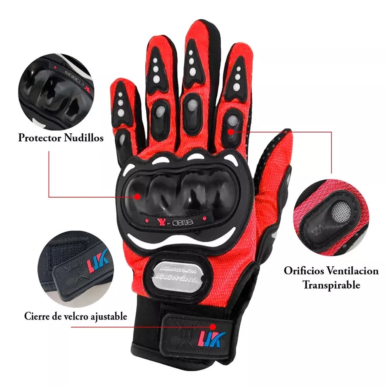 Reinforced Non-Slip Motorcycle Gloves Pro Motorcycle Rider