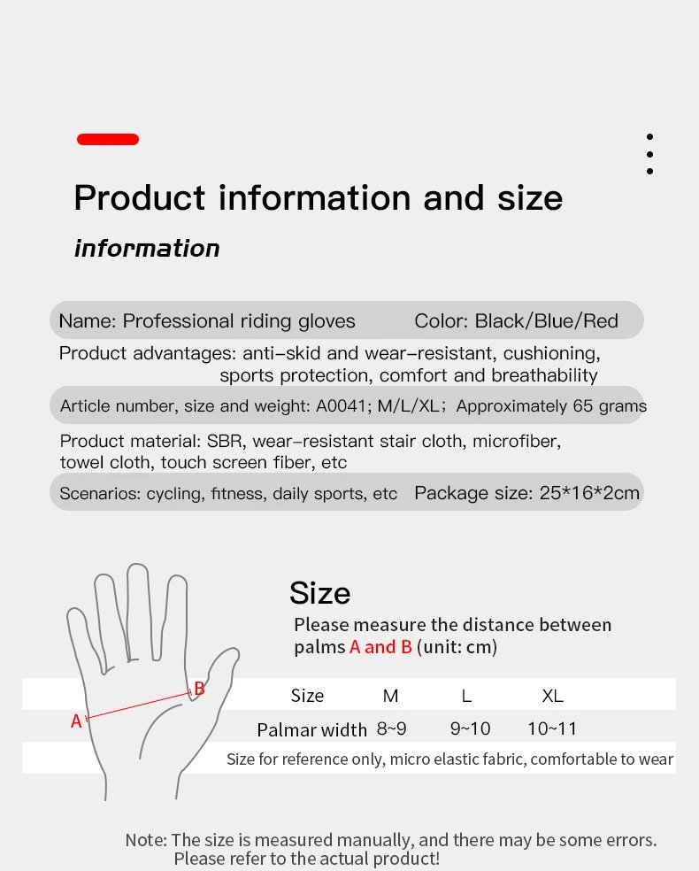 Long Finger Non-Slip Shock-Absorbing Cycling Gloves Spring And Summer Men'S Breathable Sunscreen Touch Screen Riding Gloves