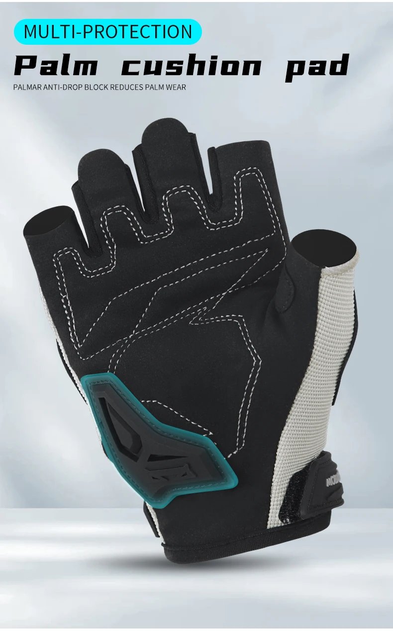 MBD Breathable Half Finger Gloves: Wear-Resistant Anti-Slip for Motorcycle, E-Bike & Cycling Riding MBD Breathable Half Finger Gloves: Wear-Resistant Anti-Slip for Motorcycle, E-Bike & Cycling Riding