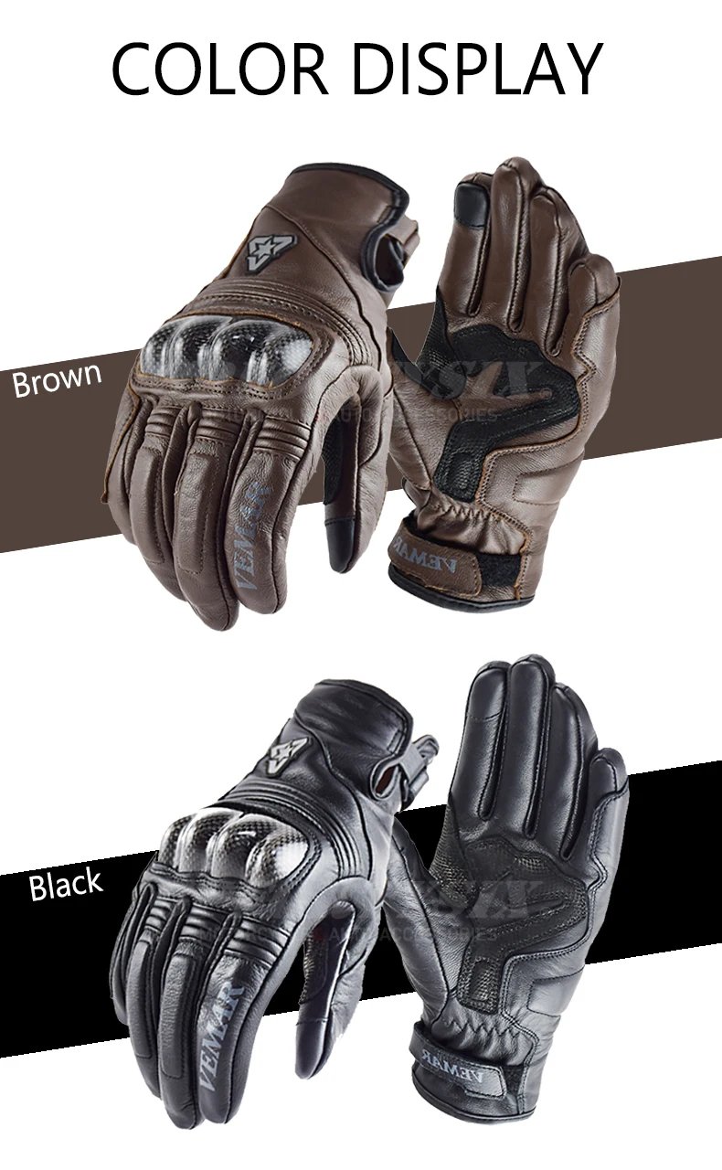 Vemar 2025 Spring New Genuine Leather Motorcycle Gloves Men Women 4 Season Driving Guantes Moto Biker Motocross Racing Glove XS Vemar 2025 Spring New Genuine Leather Motorcycle Gloves Men Women 4 Season Driving Guantes Moto Biker Motocross Racing Glove XS