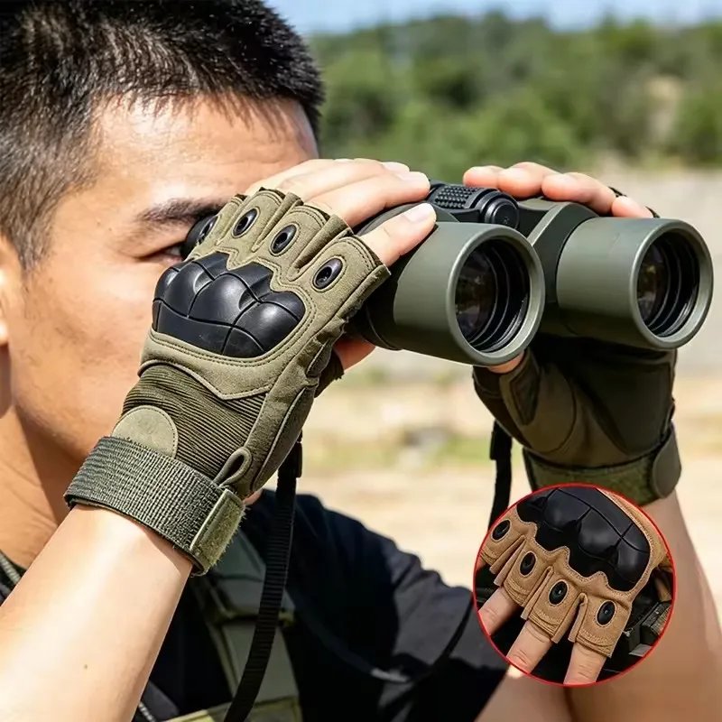Motorcycle Off-road Riding Half Finger Gloves Outdoor Combat Wear-resistant Breathable Gloves Soft Shell Hand Hunting Gloves Motorcycle Off-road Riding Half Finger Gloves Outdoor Combat Wear-resistant Breathable Gloves Soft Shell Hand Hunting Gloves
