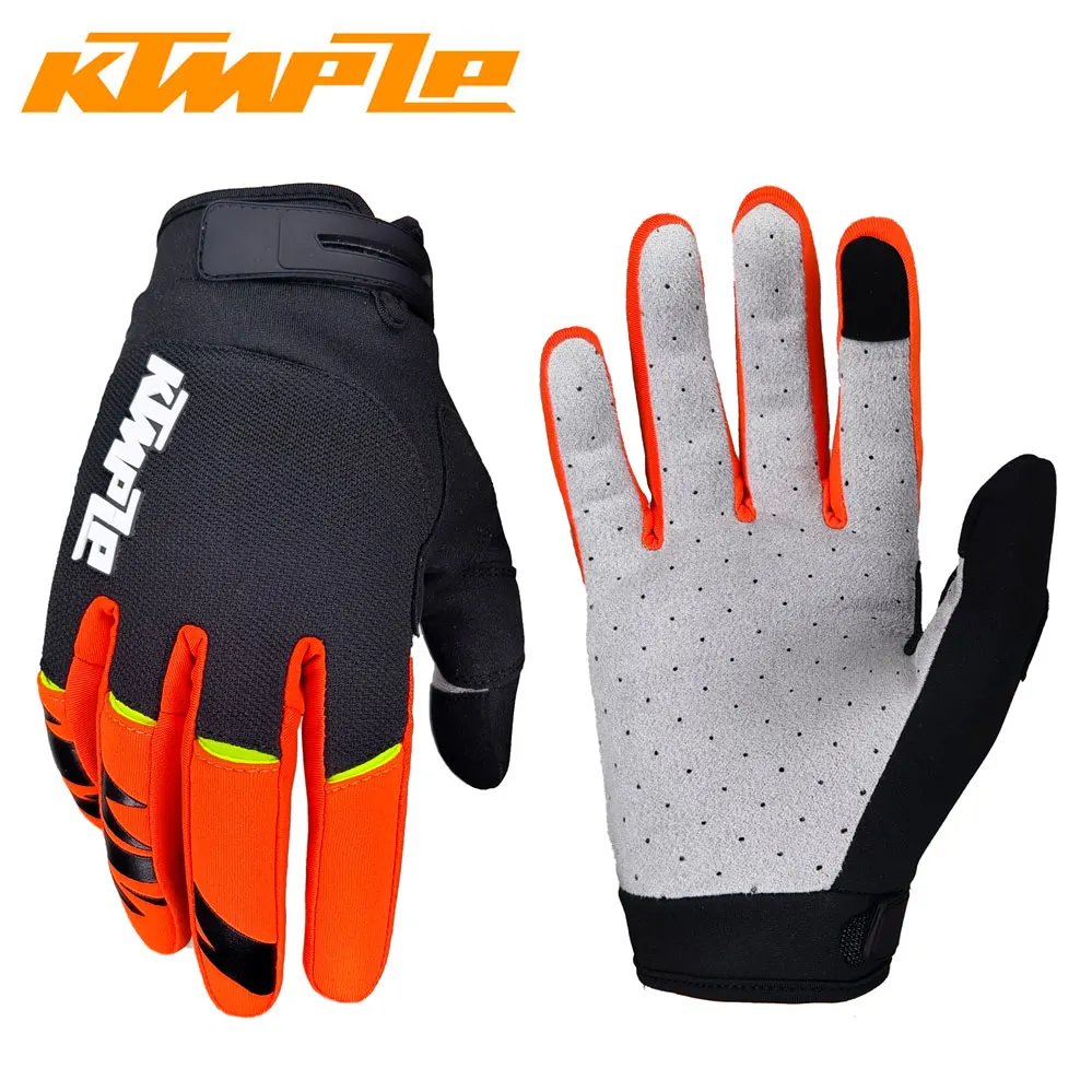 2025 KTMPZP Mountain Road Bike Gloves Full Finger Breathable Mens Motocross Glove MX DH Enduro Motorcycle Racing MTB Guantes