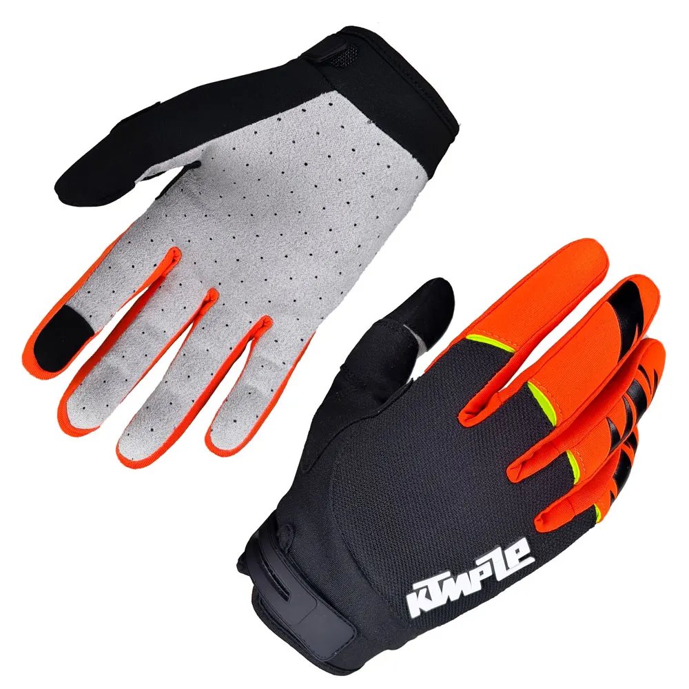 2025 KTMPZP Mountain Road Bike Gloves Full Finger Breathable Mens Motocross Glove MX DH Enduro Motorcycle Racing MTB Guantes