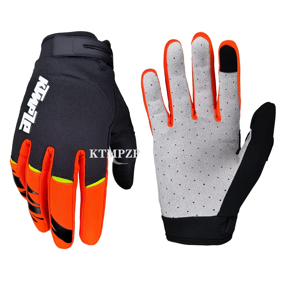 2025 KTMPZP Mountain Road Bike Gloves Full Finger Breathable Mens Motocross Glove MX DH Enduro Motorcycle Racing MTB Guantes