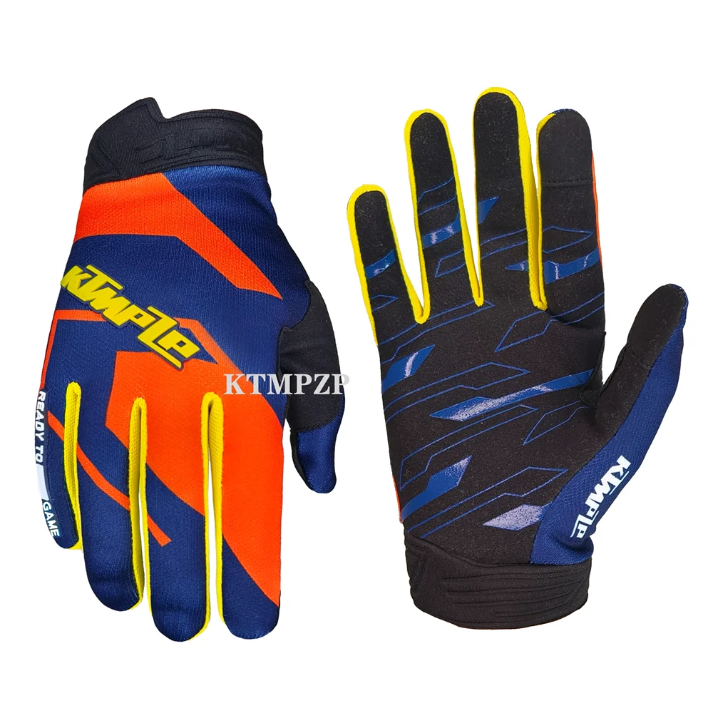 2025 KTMPZP Mountain Road Bike Gloves Full Finger Breathable Mens Motocross Glove MX DH Enduro Motorcycle Racing MTB Guantes