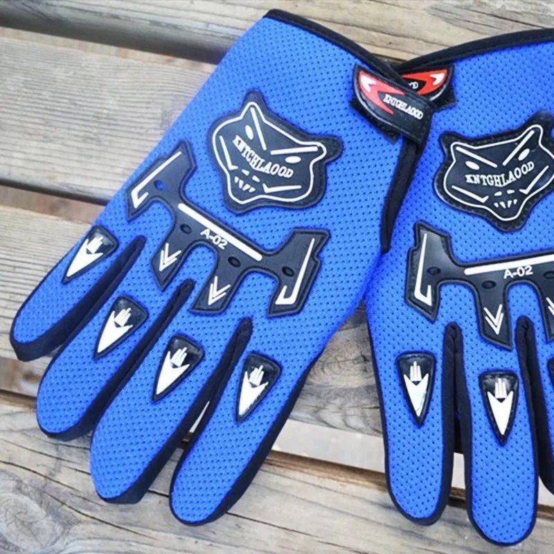 Motorcycle Gloves Full Finger Nylon Safety Lightweight Anti-slip Durable Shock-absorbing Winter Riding Gloves Motorcycle Gloves Full Finger Nylon Safety Lightweight Anti-slip Durable Shock-absorbing Winter Riding Gloves