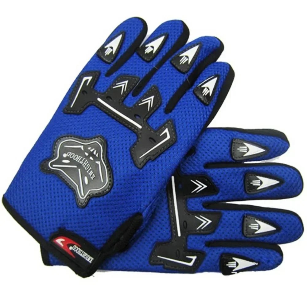 Motorcycle Gloves Full Finger Nylon Safety Lightweight Anti-slip Durable Shock-absorbing Winter Riding Gloves Motorcycle Gloves Full Finger Nylon Safety Lightweight Anti-slip Durable Shock-absorbing Winter Riding Gloves