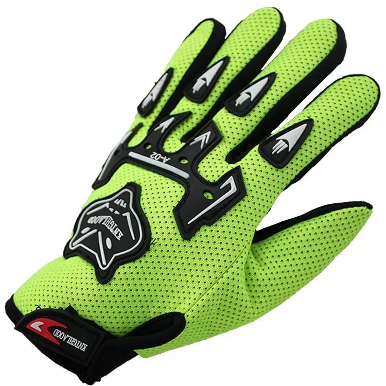 Motorcycle Gloves Full Finger Nylon Safety Lightweight Anti-slip Durable Shock-absorbing Winter Riding Gloves Motorcycle Gloves Full Finger Nylon Safety Lightweight Anti-slip Durable Shock-absorbing Winter Riding Gloves