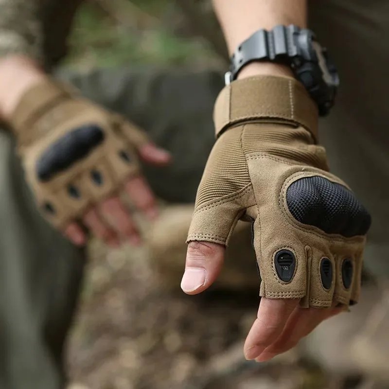 1Pair Tactical Fingerless Men Gloves Outdoor Military Tactical Gloves Sports Shooting Hunting Airsoft Motorcycle Cycling Gloves 1Pair Tactical Fingerless Men Gloves Outdoor Military Tactical Gloves Sports Shooting Hunting Airsoft Motorcycle Cycling Gloves