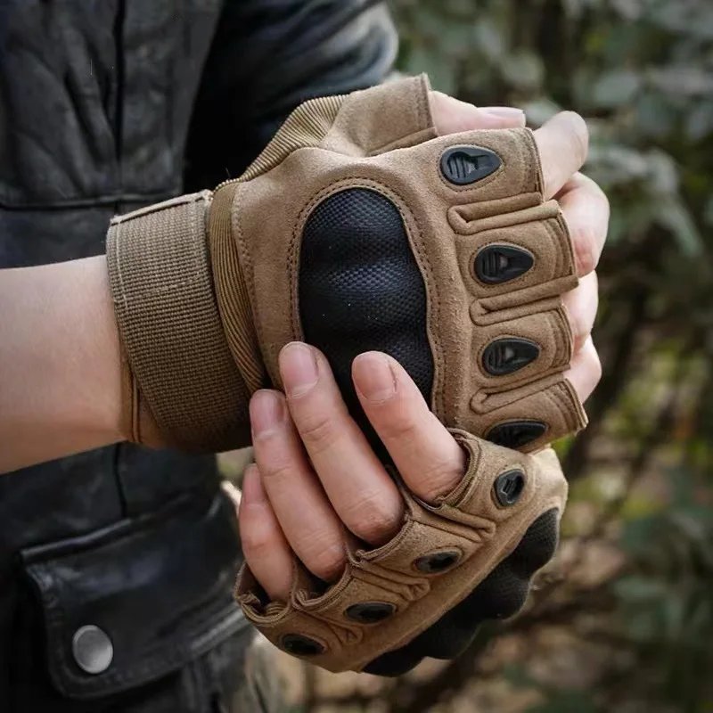 1Pair Tactical Fingerless Men Gloves Outdoor Military Tactical Gloves Sports Shooting Hunting Airsoft Motorcycle Cycling Gloves 1Pair Tactical Fingerless Men Gloves Outdoor Military Tactical Gloves Sports Shooting Hunting Airsoft Motorcycle Cycling Gloves