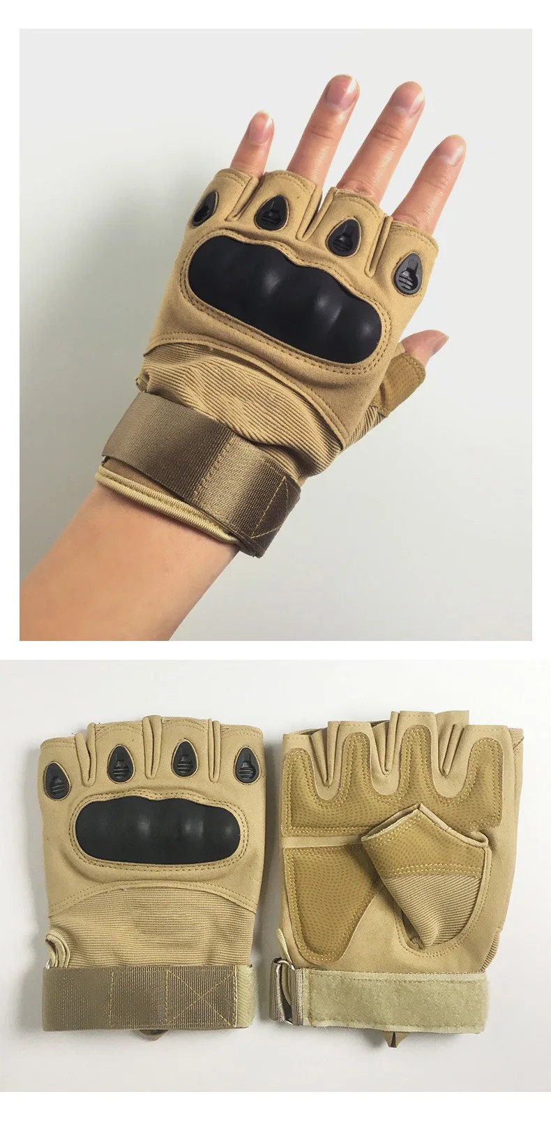 Outdoor Climbing Men's Gloves Protect Motorcycle Riding Half Finger Mitten For HONDA Hornet NT1100 CBR Shadow PCX VFR XADV Forza Outdoor Climbing Men's Gloves Protect Motorcycle Riding Half Finger Mitten For HONDA Hornet NT1100 CBR Shadow PCX VFR XADV Forza