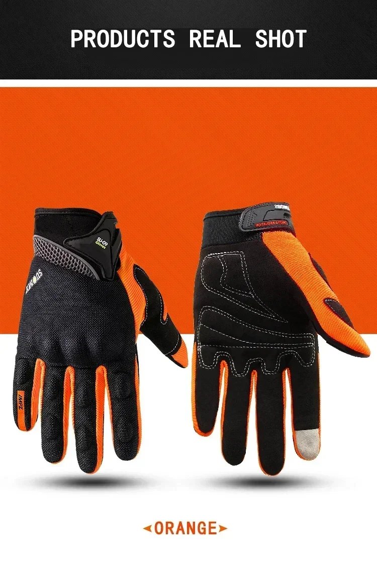 2026 NEW Breathable Anti Slip Summer Motorcycle Gloves Full Finger Offroad Racing Protective Gear Unisex for Outdoor Sports 2026 NEW Breathable Anti Slip Summer Motorcycle Gloves Full Finger Offroad Racing Protective Gear Unisex for Outdoor Sports