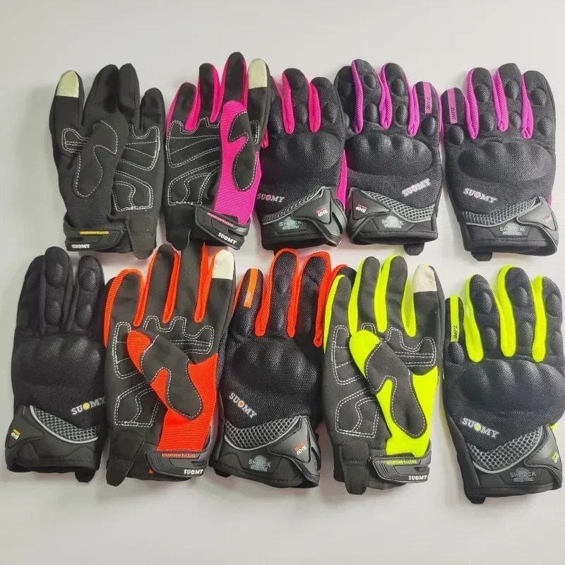 2026 NEW Breathable Anti Slip Summer Motorcycle Gloves Full Finger Offroad Racing Protective Gear Unisex for Outdoor Sports