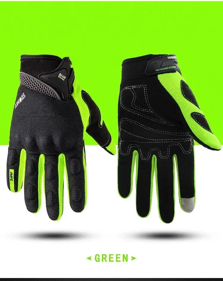2026 NEW Breathable Anti Slip Summer Motorcycle Gloves Full Finger Offroad Racing Protective Gear Unisex for Outdoor Sports 2026 NEW Breathable Anti Slip Summer Motorcycle Gloves Full Finger Offroad Racing Protective Gear Unisex for Outdoor Sports