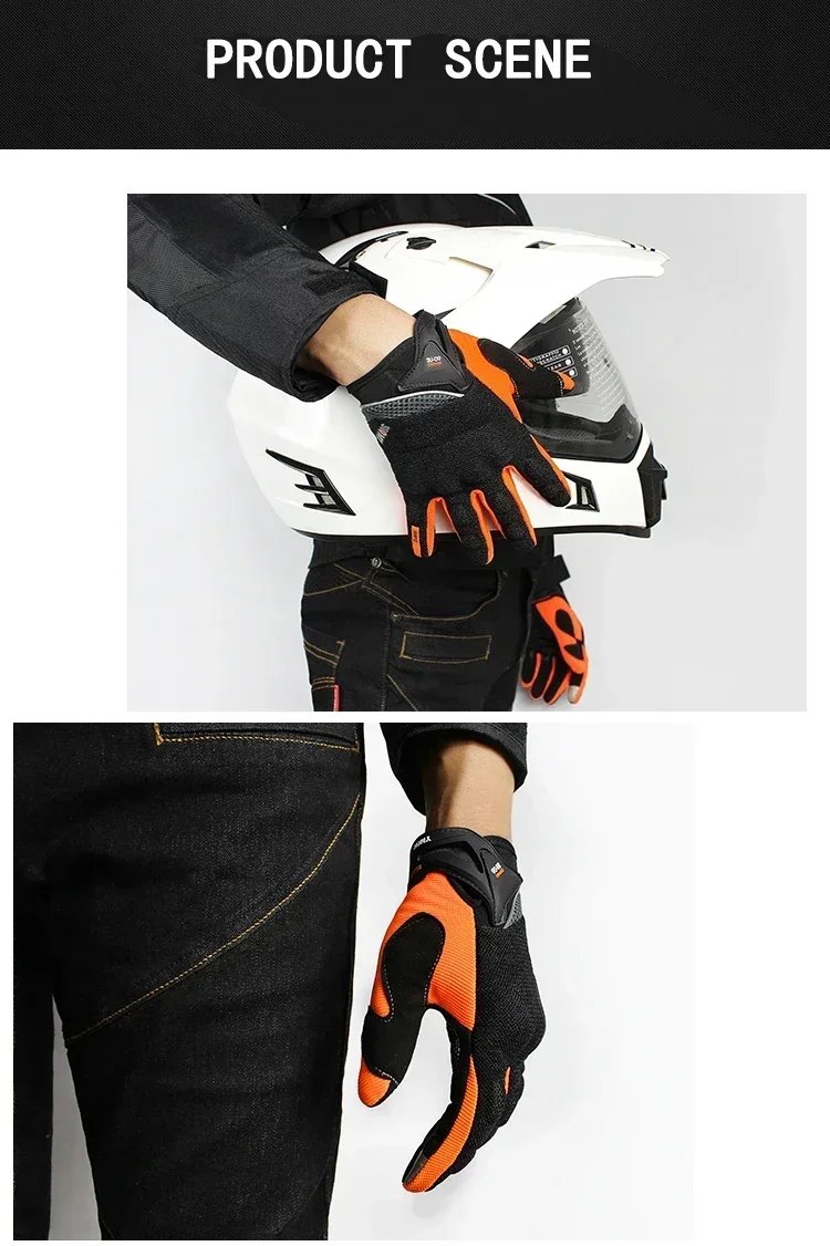2026 NEW Breathable Anti Slip Summer Motorcycle Gloves Full Finger Offroad Racing Protective Gear Unisex for Outdoor Sports 2026 NEW Breathable Anti Slip Summer Motorcycle Gloves Full Finger Offroad Racing Protective Gear Unisex for Outdoor Sports