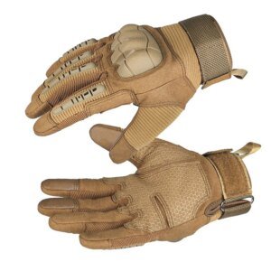 Menās Full Finger Tactical Gloves Touchscreen Compatible Hard Knuckle Protection For Airsoft Paintball Military Motorcycle Glove
