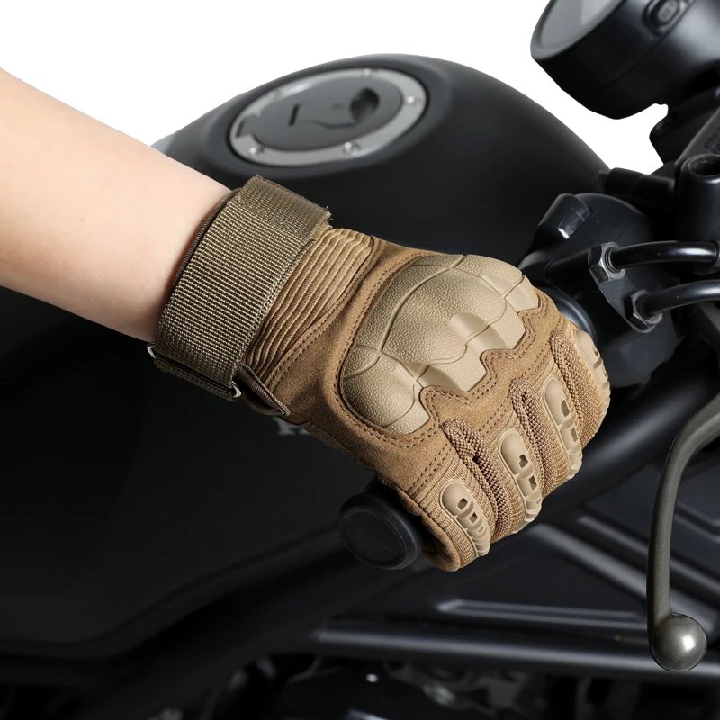 Men's Full Finger Tactical Gloves Touchscreen Compatible Hard Knuckle Protection For Airsoft Paintball Military Motorcycle Glove Men's Full Finger Tactical Gloves Touchscreen Compatible Hard Knuckle Protection For Airsoft Paintball Military Motorcycle Glove